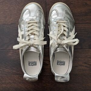 Onitsuka Tiger Mexico 66 Silver Off White